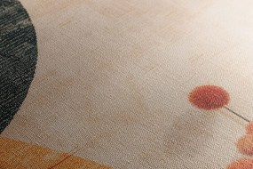 Quadro su tela – Motivi con fiore Peach Fuzz