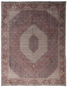 Bidjar Tappeto 340x250 Rosso (Iran) Annodato A Mano