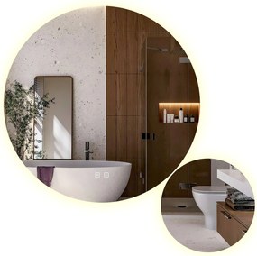 Specchio LED R-8040 80cm + 40cm