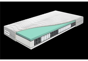 Materasso a molle dure/medie double-face 100x200 cm Standard Pocket - BENAB