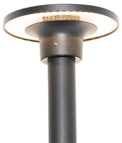Faretto moderno a punta nero con LED IP54 - Skyf