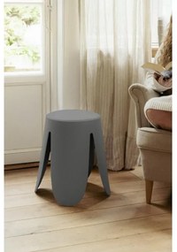 WENKO 26089100 - Sgabello COMISO 44,5x46 cm antracite