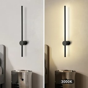 Brilagi - Applique da esterno AURA LED/12W/230V 3000K IP54 nera