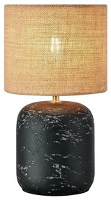 Markslöjd 108683 - Lampada da tavolo MONTAGNA 1xE14/40W/230V 32 cm beige/nero
