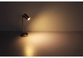 Globo 57910T - Lampada da tavolo ROBBY 1xGU10/5W/230V cromo opaco