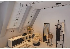 Paulmann 94440 - SET 5xGU5,3/10W Faretto CARDAN 230V nero