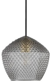 Nordlux - Lampadario a sospensione con filo ORBIFORM 1xE27/40W/230V nero/grigio