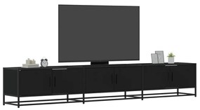 Mobile Porta Tv Nero 240x35x41 Cm İn Truciolato /