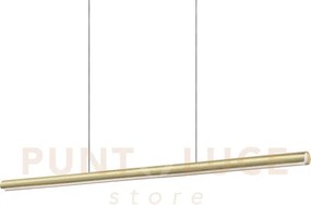 Dorica lampadario a sospensione 140cm led 3000k 35w  3900 lm ottone...