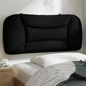 Cuscino Testiera Nero 80 Cm İn Tessuto /
