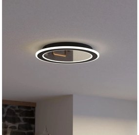 Eglo 901238 - Plafoniera LED dimmerabile MACCHIONI LED/20W/230V nero + +TC