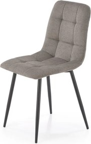 Sedia K560 tessuto grigio H88 cm
