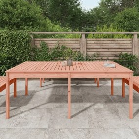 Tavolo da Giardino 203,5x100x76cm in Legno Massello di Douglas