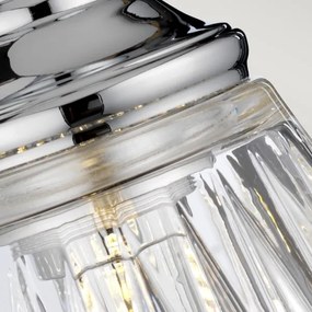 Quintiesse QN-KEYNES1-BATH-LED Applique da bagno KEYNES 1xG9/3W/230V IP44, cromo lucido