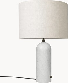 Lampada da tavolo grande con luce regolabile e base in marmo Gravity, varie misure
