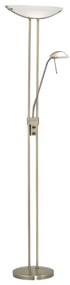EGLO 85974 - Lampada da terra con dimmer BAYA 1xR7s/230W + 1xG9/33W bronzo