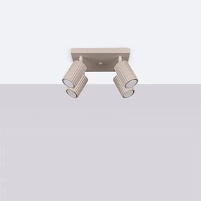 Brilagi - Faretto CRESTO 4xGU10/10W/230V taupe