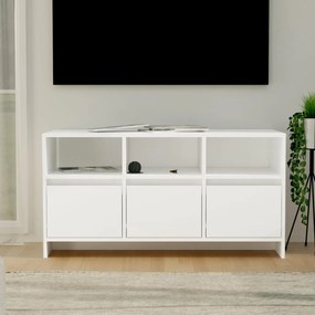 Mobile porta tv bianco 102x37,5x52,5 cm in truciolato