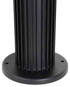 Dissuasore da esterno smart nero 50 cm IP44 RGBW con Wifi GU10 50mm - Boris