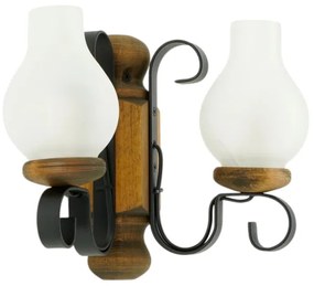 Brilagi - Applique RUSTIC 2xE14/40W/230V faggio/noce