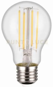 Lampadina attacco e27 goccia trasparente dimmerabile con interrutto...