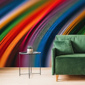 Carta da parati – Dettaglio di Materiale Colorato