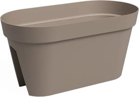 Fioriera per ringhiere in plastica riciclata da appendere/parete 60 cm Capri – Artevasi