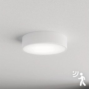 Brilagi - Plafoniera con sensore CLARE 2xE27/40W/230V diametro 30 cm bianco