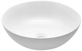 Lavabo da appoggio a ciotola 38,5 cm bianco opaco in ceramica Espeon