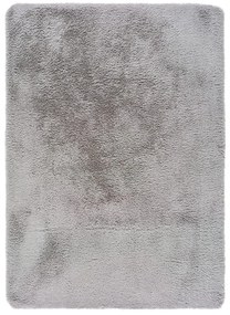 Tappeto grigio , 200 x 290 cm Alpaca Liso - Universal