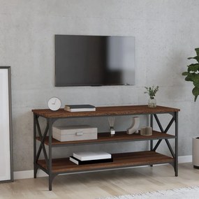 Mobile Porta TV Rovere Marrone 100x40x50 cm Legno Multistrato