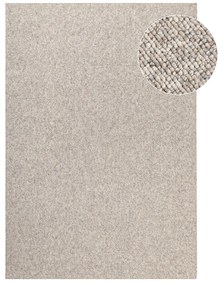 Tappeto grigio/color crema lavabile 160x230 cm Rocco Dark Cream – Elle Decoration