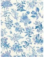 Harlequin Tapete Woodland Floral - Lapis/ Amethyst/ Pearl