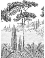Isidore Leroy Carta da parati panoramica Peninsule - Panel A