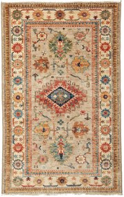 Kazak Tappeto orientale 80x130 Grigio (Pakistan) Annodato A Mano