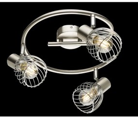 Globo 54809-3 - Luce Spot TEXAS 3xE14/40W/230V cromo opaco