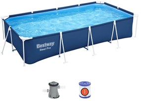 Piscina fuori terra 400x211x81 cm Steel Pro Frame Bestway