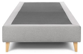 Kave Home - Base letto alta Nikos 90 x 190 cm grigio