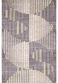 Tappeto in lana grigio 100x180 cm Shades - Agnella