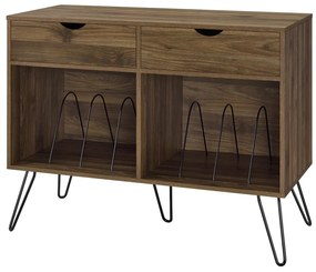 Portadischi in noce 101x81 cm Concord - Novogratz