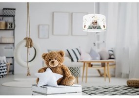 Lampadario per bambini BEARS 1xE27/60W/230V