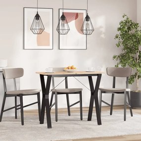 Telaio gambe a y per tavolo da pranzo 80x40x73 cm in ghisa