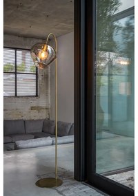 Lampada da terra color oro (altezza 160 cm) Rakel - Light &amp; Living