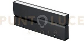 Lampada davinci slide nero led 48v 10w 980lm 4000k 22,1x8,7x2,5cm