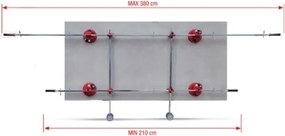 Kit movimentazione grandi formati con ruote Montolit Superlift 300-70SL-MOB