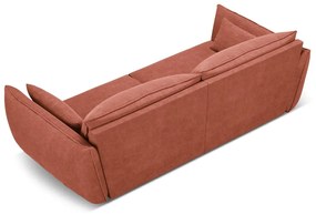 Divano rosso 208 cm Vanda - Mazzini Sofas