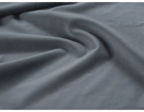 Letto matrimoniale imbottito azzurro con contenitore/senza testiera con rete inclusa 160x200 cm Susan – Micadoni