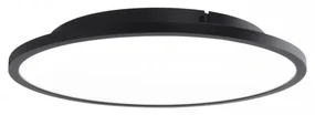 Plafoniera LED 36W Ø400mm con driver PHILIPS Nera 4.680lm CCT Colore Bianco Variabile CCT
