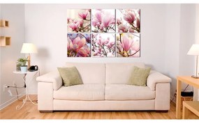 Quadro Magnolie del sud  Colore Crema, Dimensioni e Misure 120x80