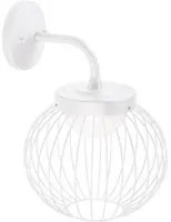 Cage - Applique A Parete 20W A Luce Fredda Colore Bianco